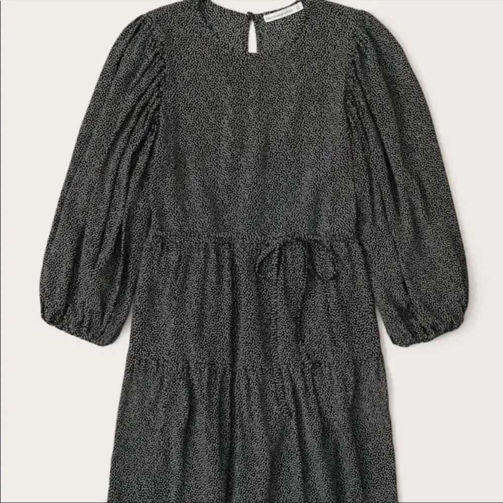 NWOT Abercrombie & Fitch High Neck Trapeze Dress M